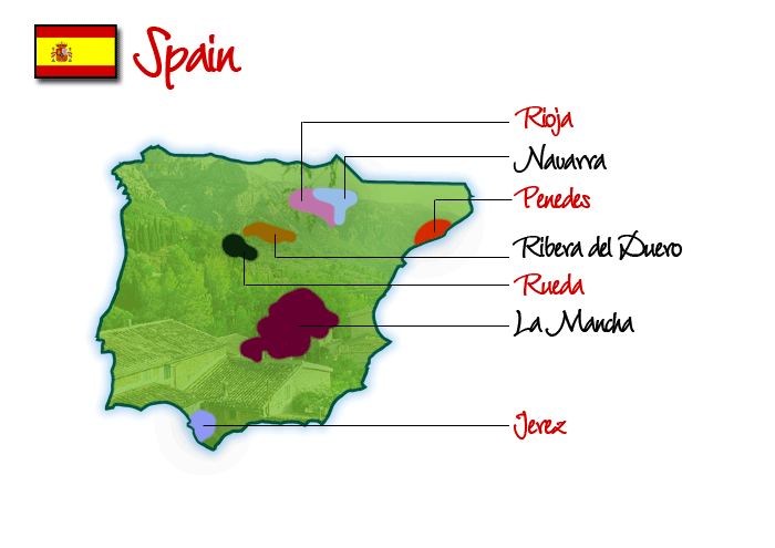 Wine Regions of Spain